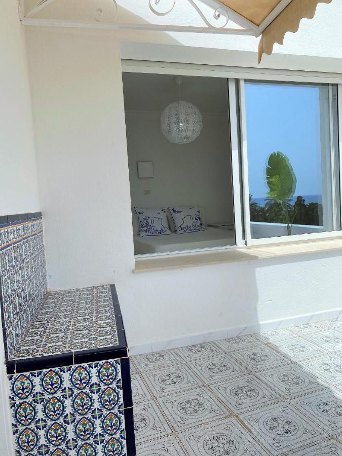 Roof Top Pied Dans L'Eau Panoramic View, 80 Meters From Seaside Hammamet Exterior foto