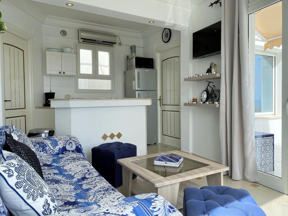 Roof Top Pied Dans L'Eau Panoramic View, 80 Meters From Seaside Hammamet Exterior foto